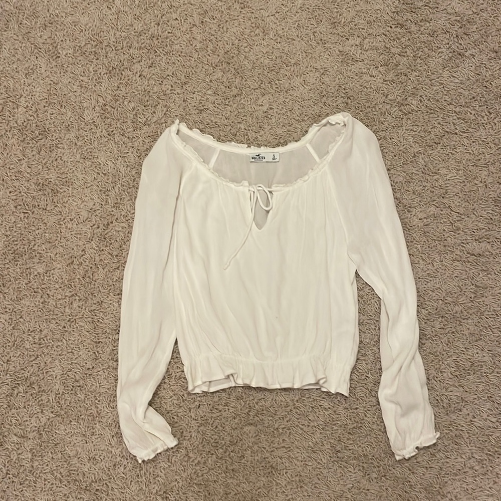 White Hollister Blouse